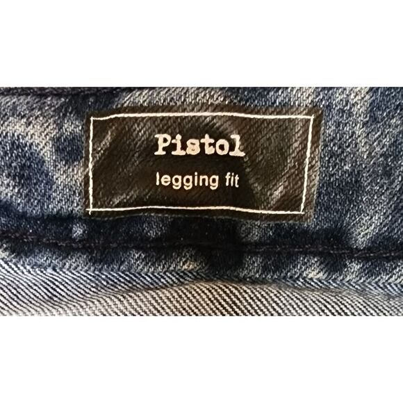 Volcom Pistol Leggings Jeans Womens Size 27 US 5 Blue Denim Casual Pants - Picture 10 of 10